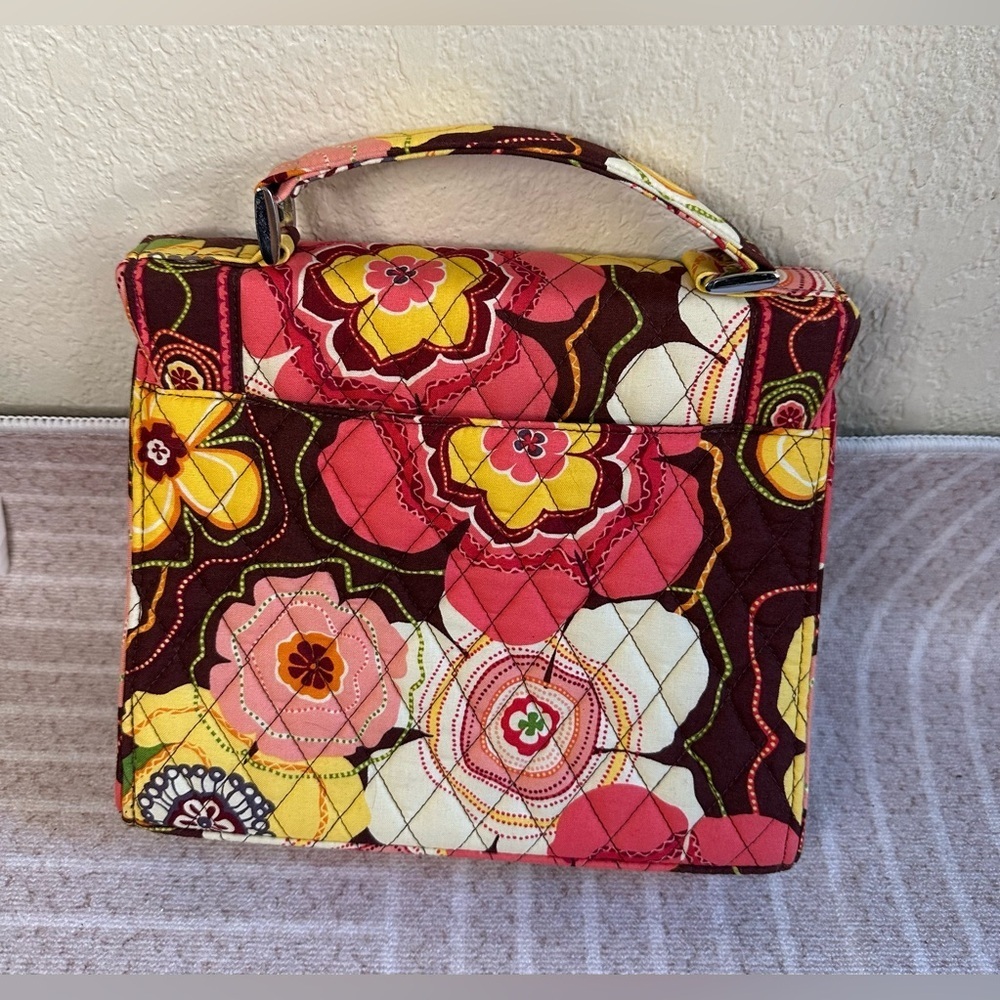 Vera Bradley, Julia Handbag - Handle & Crossbody Strap, Tropical Floral NWOT - Picture 5 of 6